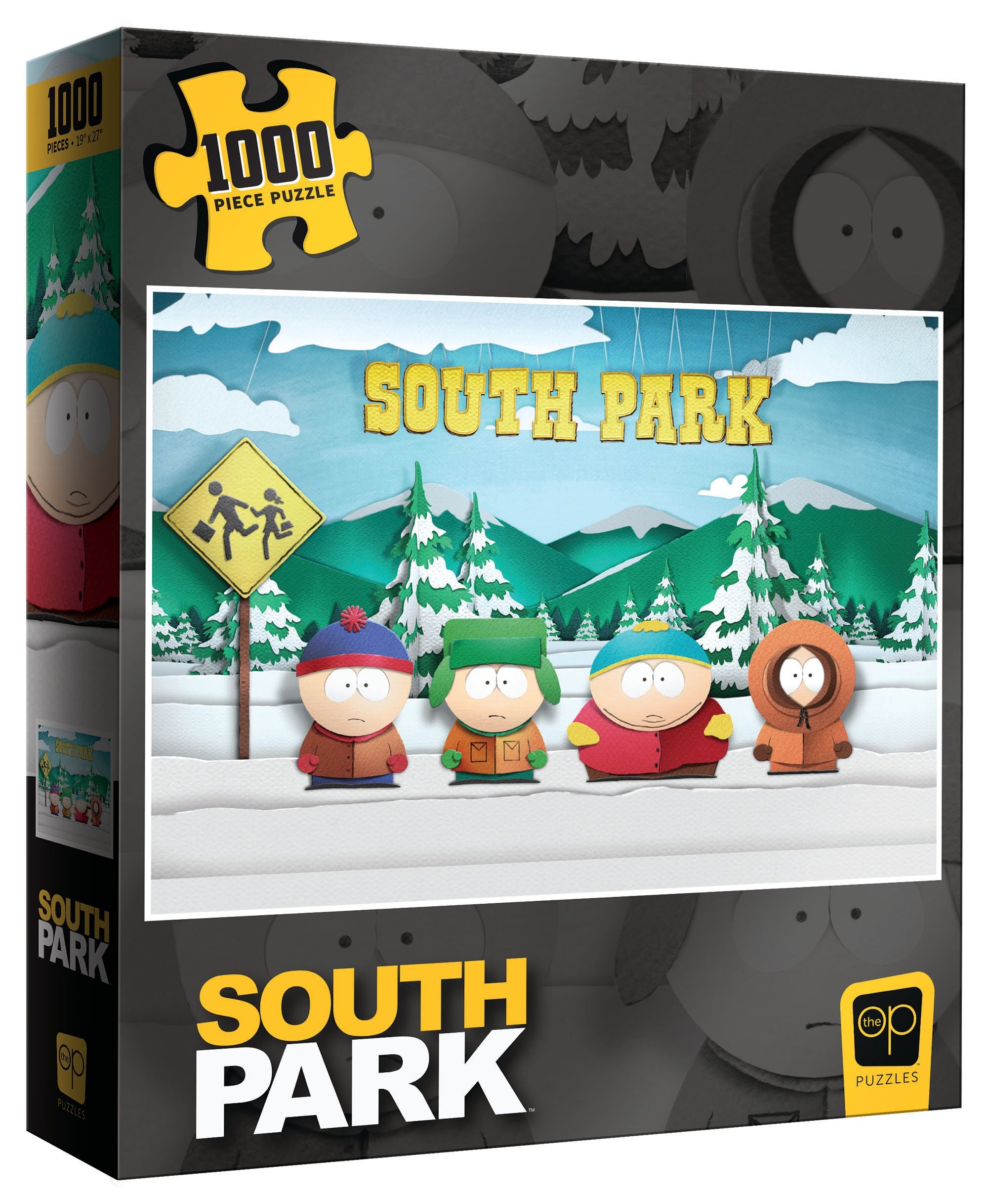Puzzle: South Park - Paper Bus Stop 1000pcs | Odin's Place
