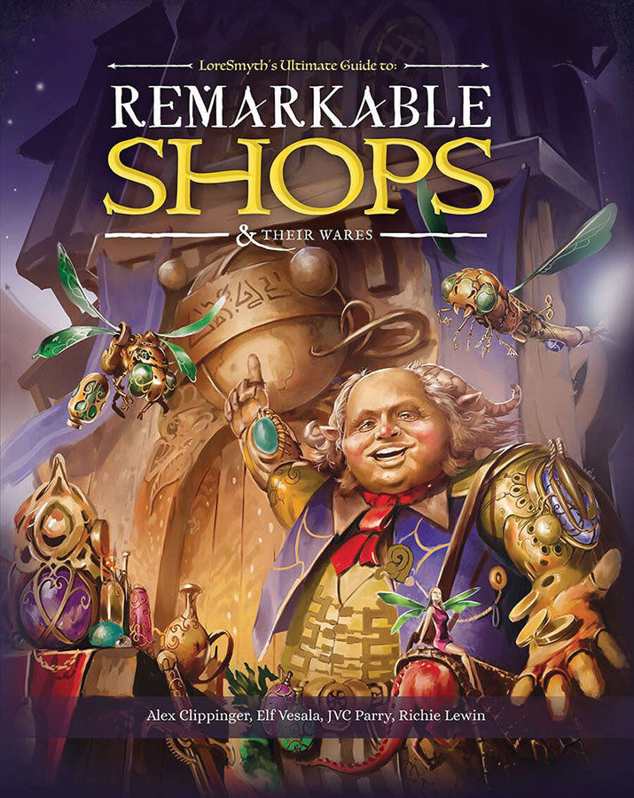 Game Masters Toolbox: Remarkable Shops and Their Wares Softcover | Odin's Place