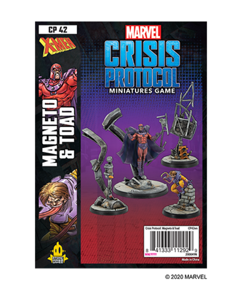 Marvel Crisis Protocol: Magneto & Toad | Odin's Place