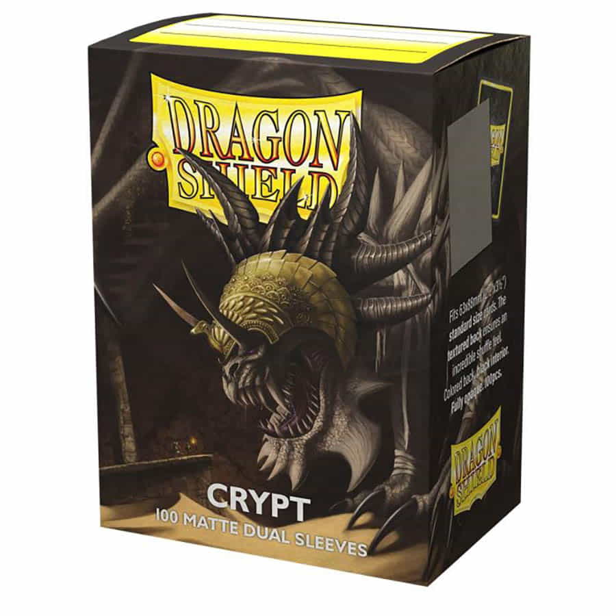 Dragon Shield Dual Sleeves: Matte 100ct | Odin's Place