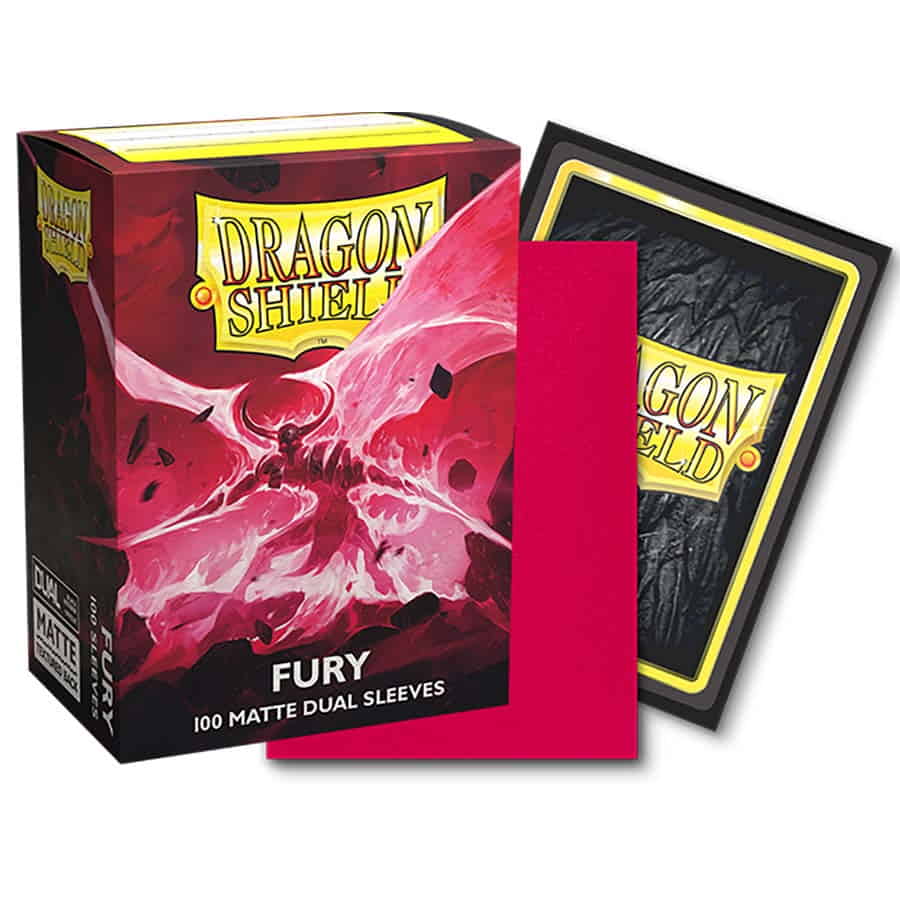 Dragon Shield Dual Sleeves: Matte 100ct | Odin's Place