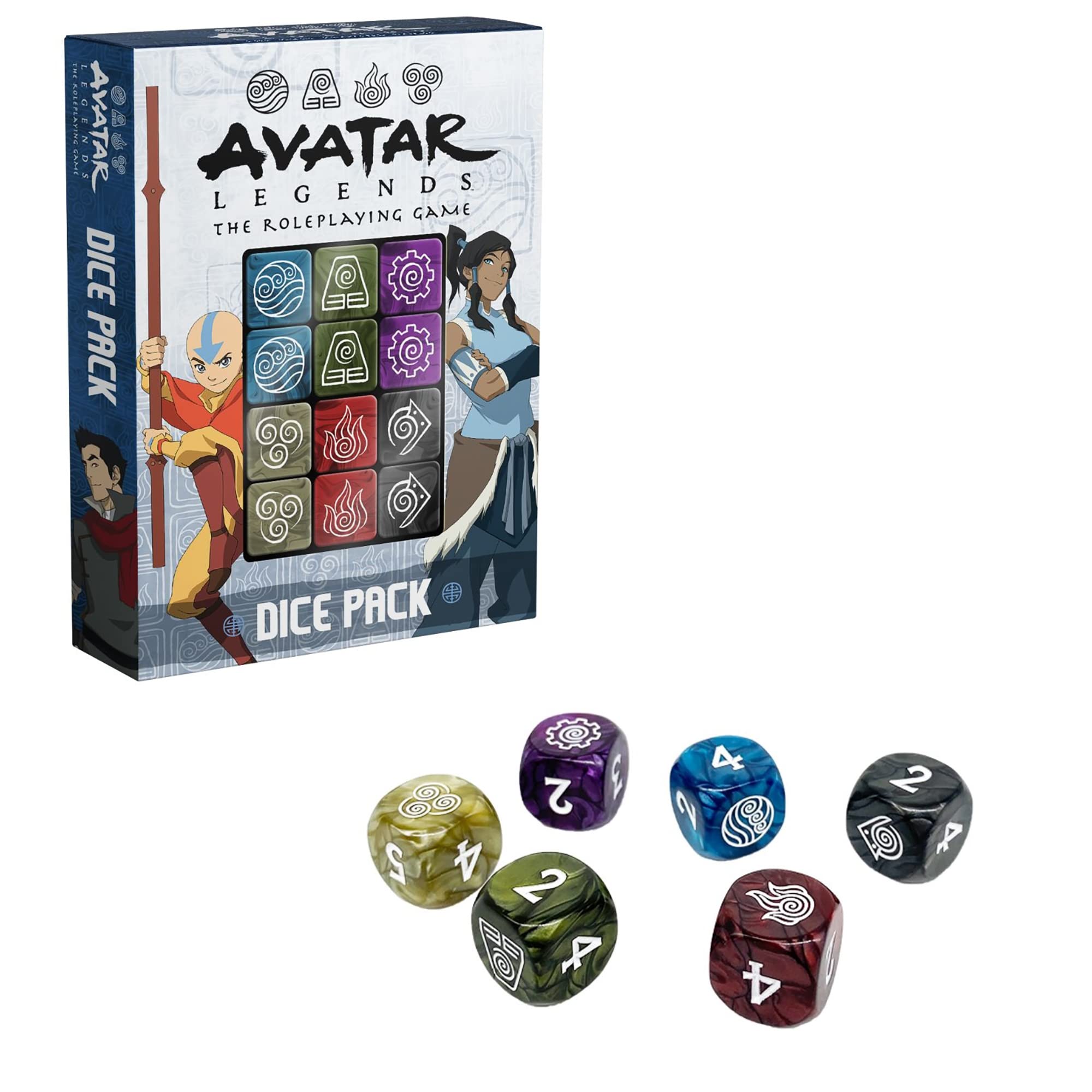 Avatar legends the roleplaying game: Dice Pack | Odin's Place