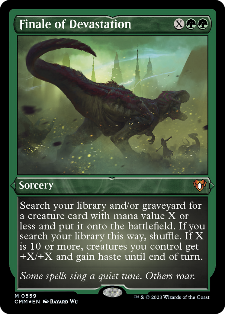 Finale of Devastation (Foil Etched) [Commander Masters] | Odin's Place