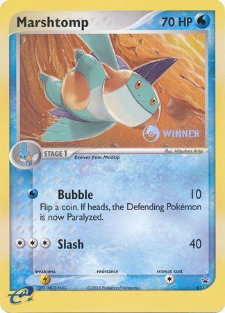 Marshtomp (011) (Jumbo Card) [Nintendo: Black Star Promos] | Odin's Place