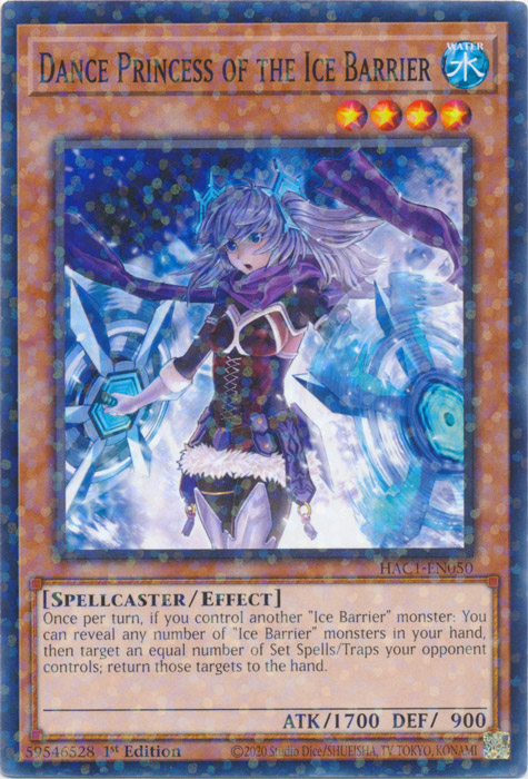 Dance Princess of the Ice Barrier (Duel Terminal) [HAC1-EN050] Common | Odin's Place