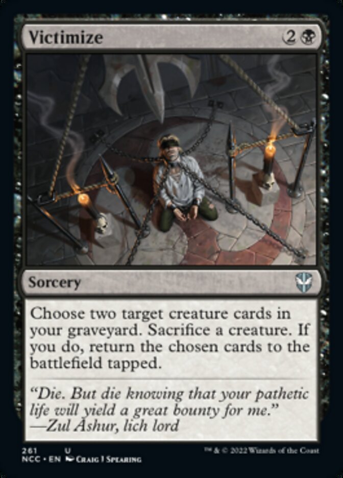 Victimize [Streets of New Capenna Commander] | Odin's Place