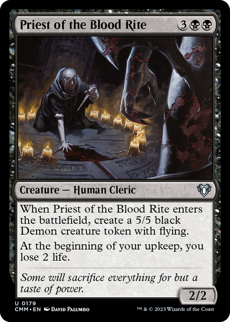 Priest of the Blood Rite [Commander Masters] | Odin's Place