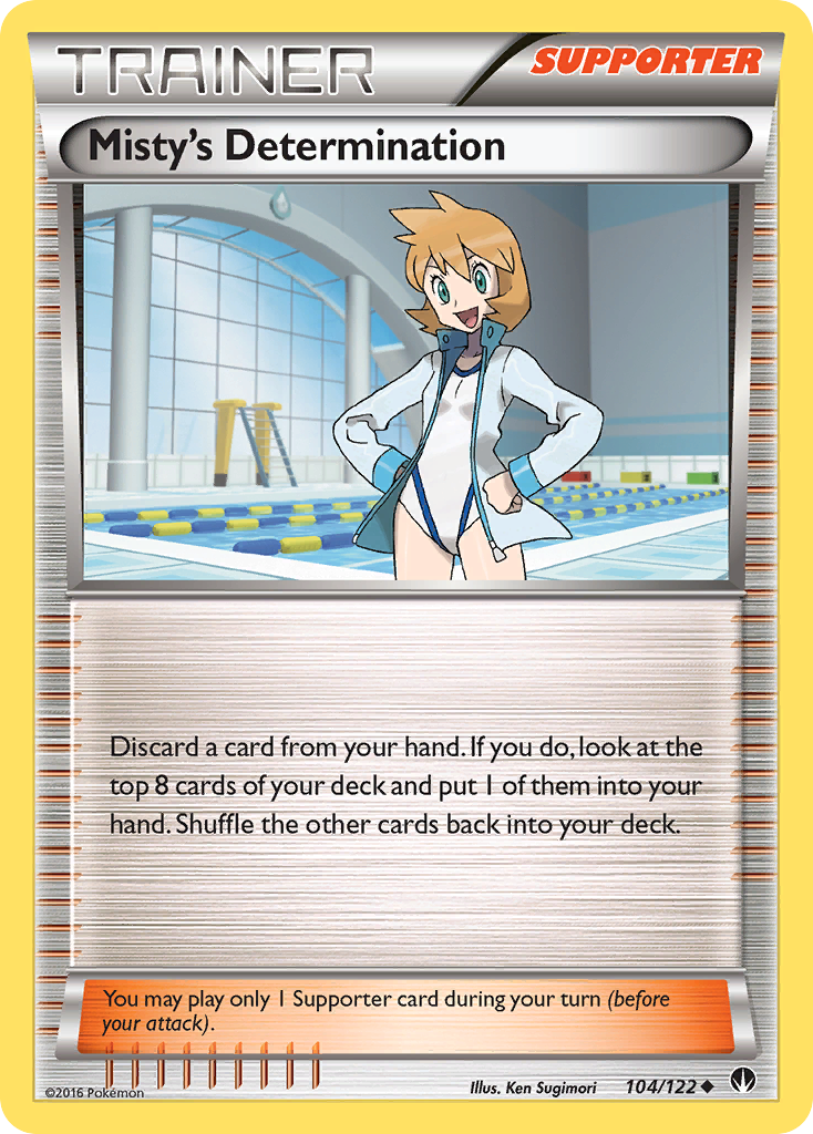 Misty's Determination (104/122) [XY: BREAKpoint] | Odin's Place