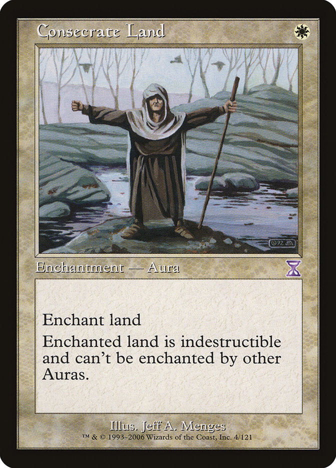 Consecrate Land (4) [Time Spiral Timeshifted] | Odin's Place