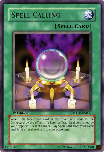Spell Calling [POTD-EN039] Rare | Odin's Place