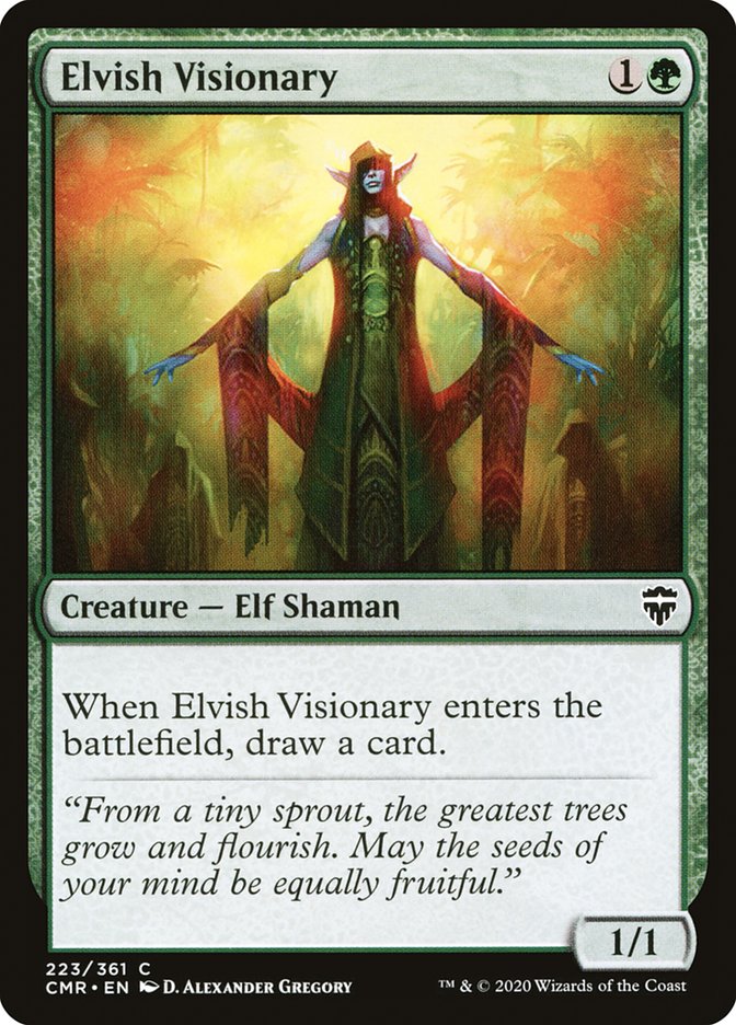 Elvish Visionary [Commander Legends] | Odin's Place