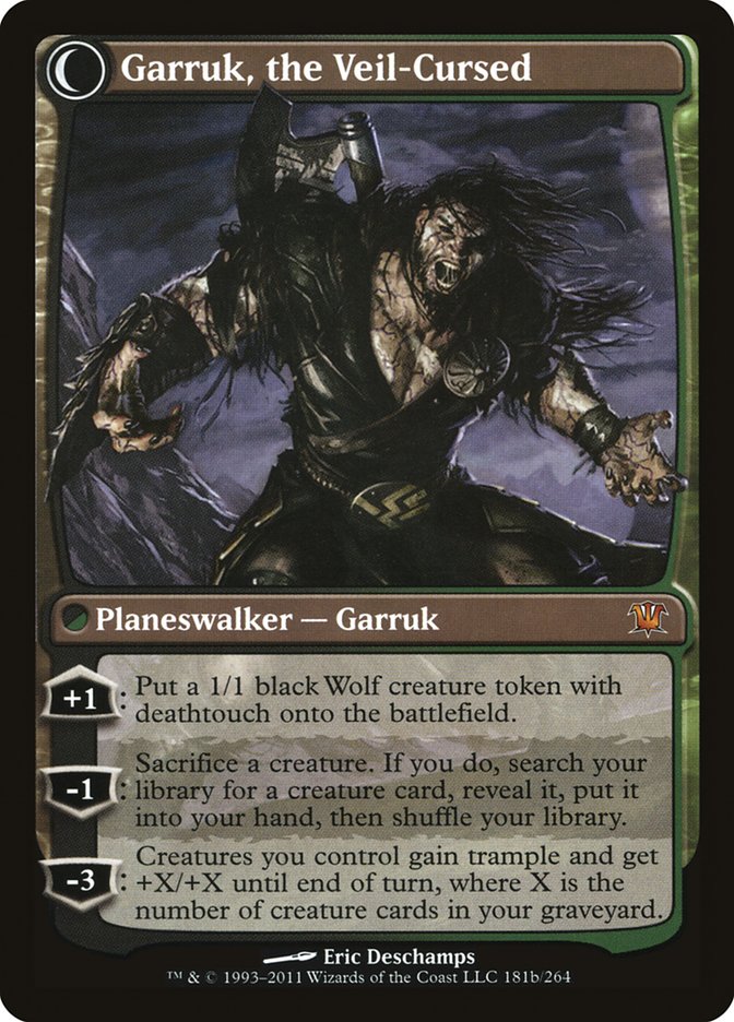 Garruk Relentless // Garruk, the Veil-Cursed [Innistrad] | Odin's Place