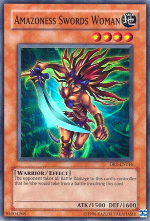 Amazoness Swords Woman [DR1-EN116] Super Rare | Odin's Place