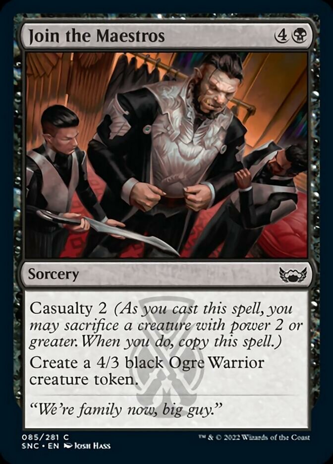 Join the Maestros [Streets of New Capenna] | Odin's Place