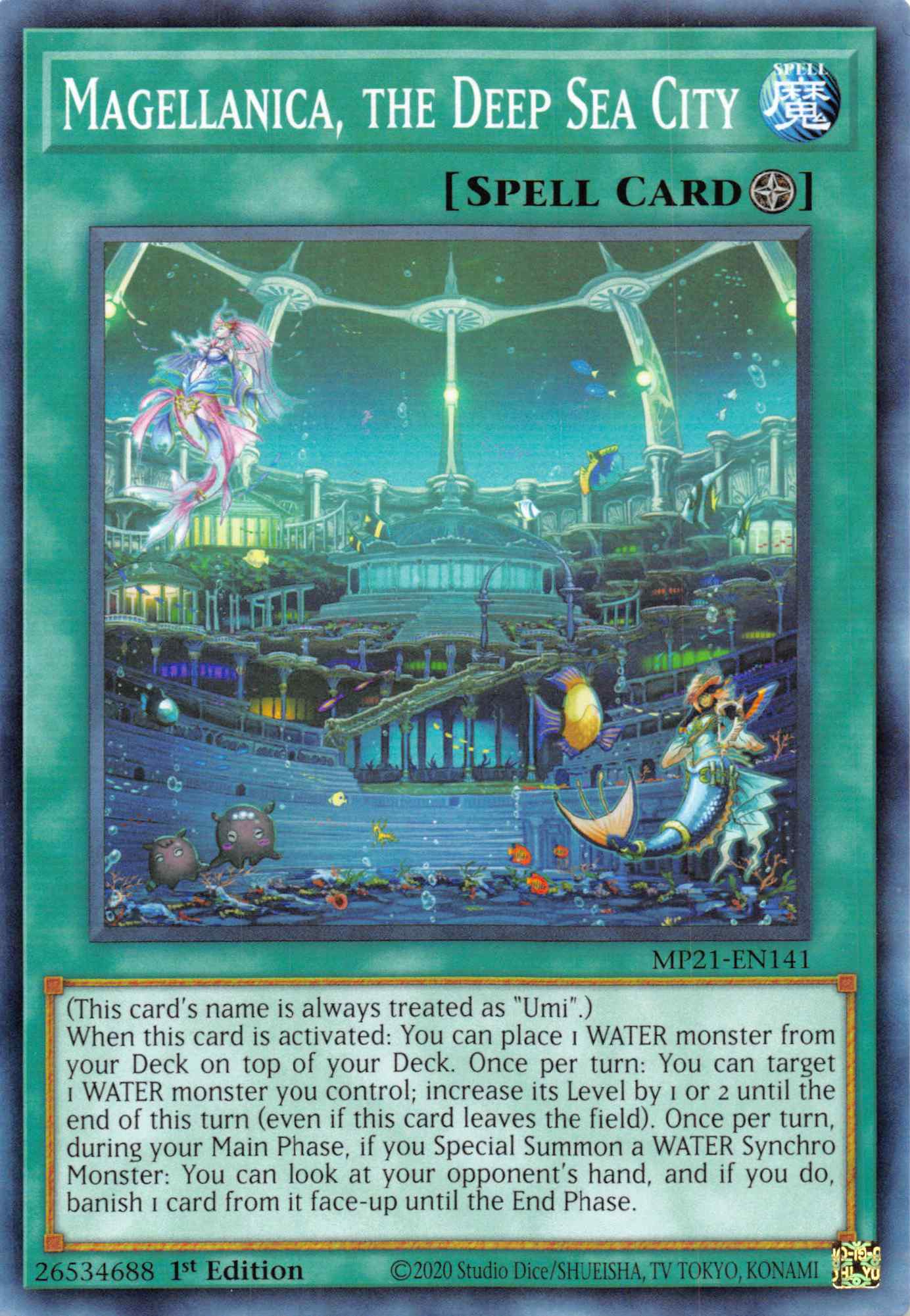 Magellanica, the Deep Sea City [MP21-EN141] Common | Odin's Place