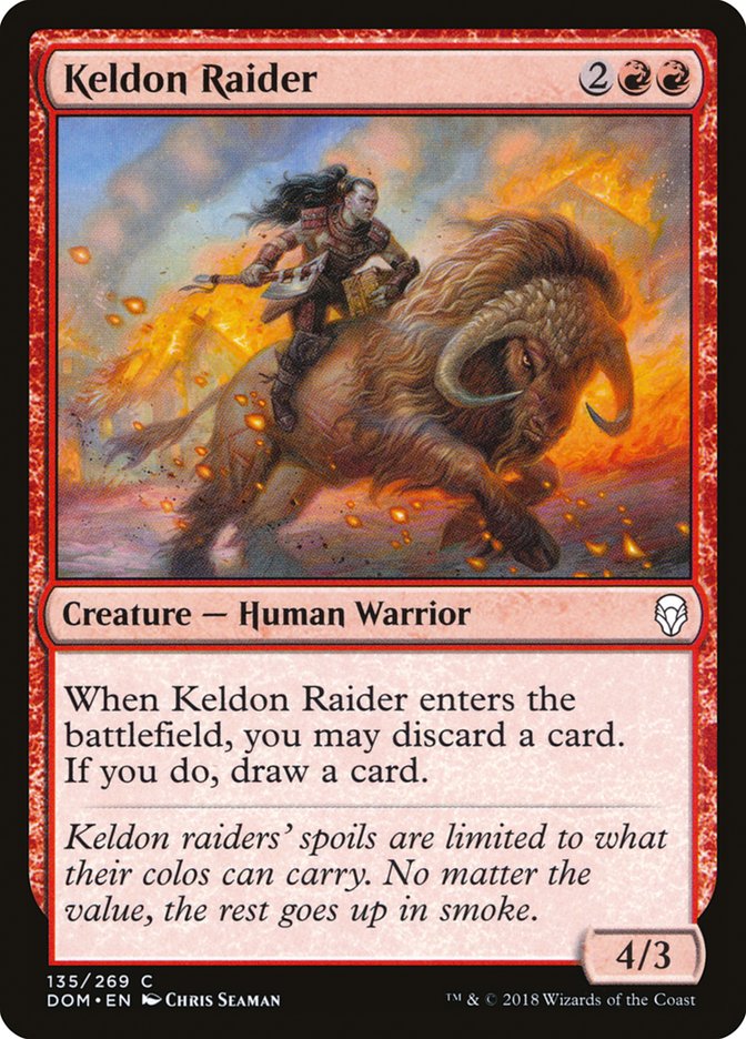 Keldon Raider (135) [Dominaria] | Odin's Place