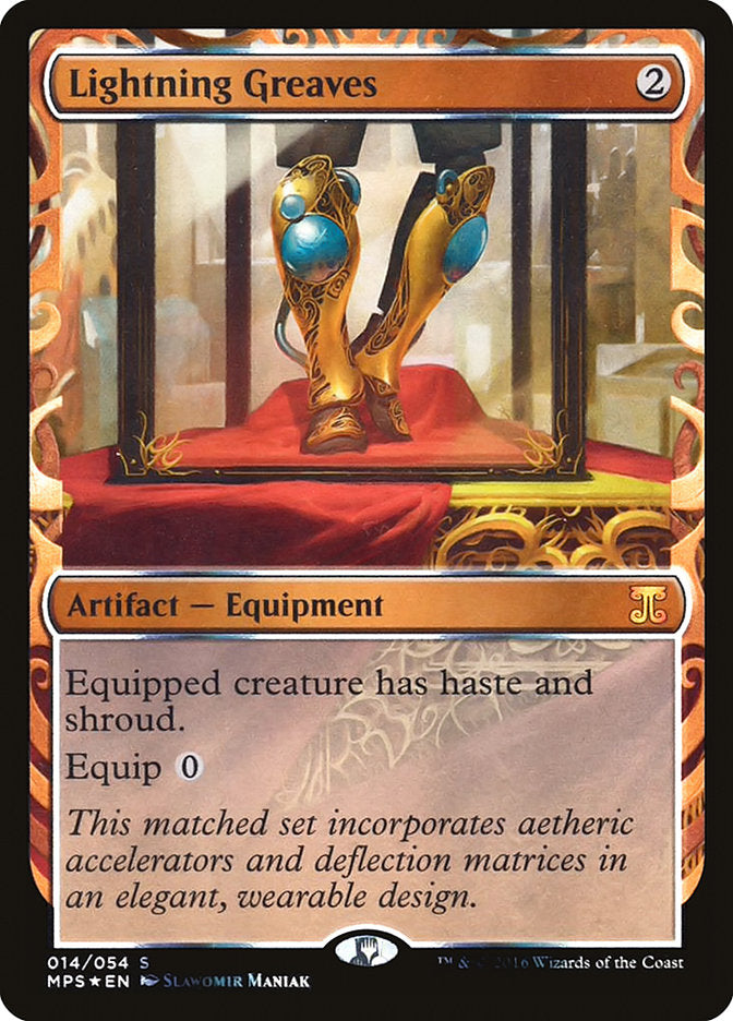 Lightning Greaves (14) [Kaladesh Inventions] | Odin's Place