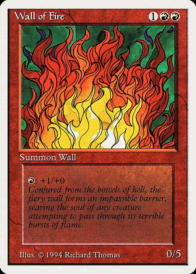 Wall of Fire [Summer Magic / Edgar] | Odin's Place
