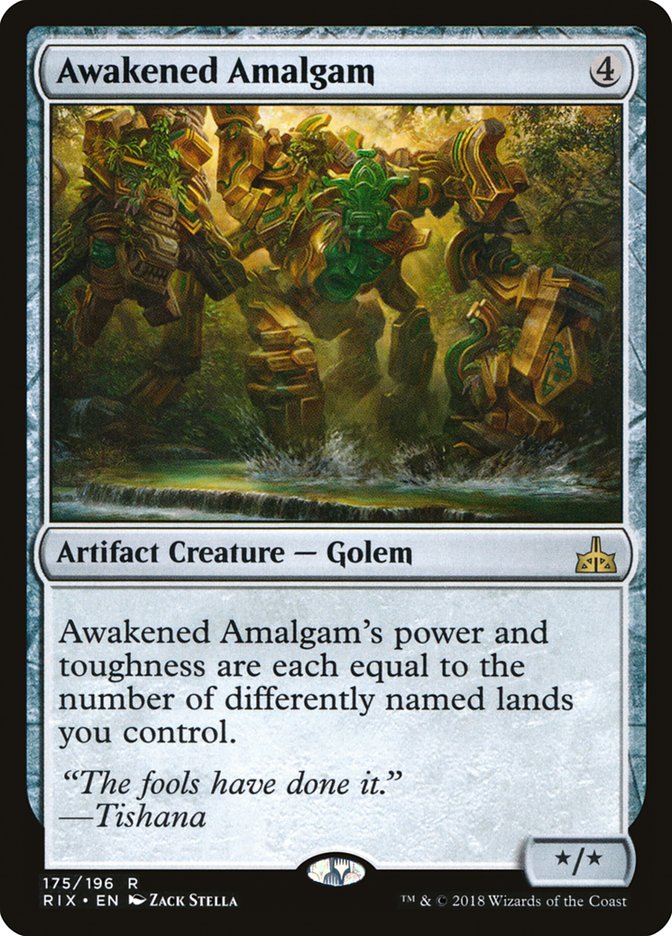 Awakened Amalgam (175) [Rivals of Ixalan] | Odin's Place