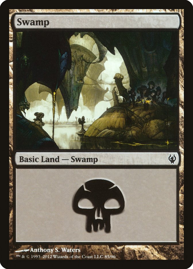Swamp (85) [Duel Decks: Izzet vs. Golgari] | Odin's Place