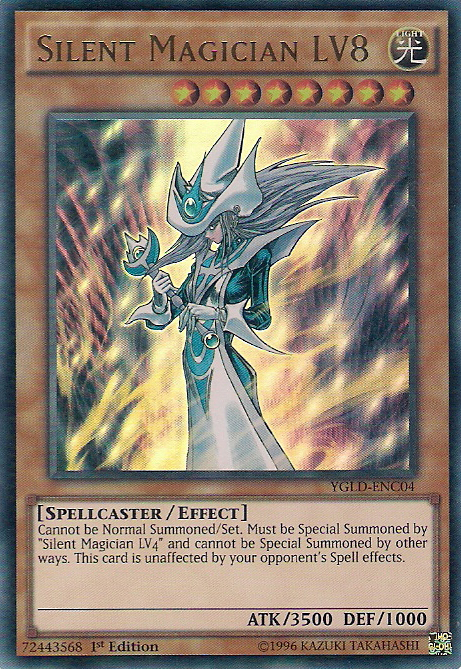 Silent Magician LV8 [YGLD-ENC04] Ultra Rare | Odin's Place