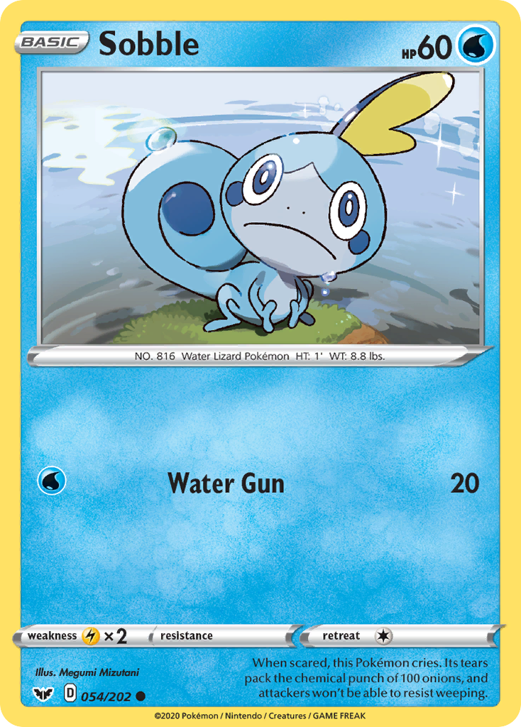 Sobble (054/202) [Sword & Shield: Base Set] | Odin's Place