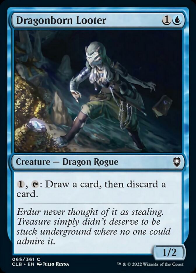Dragonborn Looter [Commander Legends: Battle for Baldur's Gate] | Odin's Place