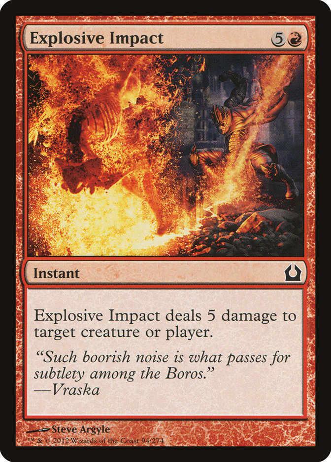 Explosive Impact (94) [Return to Ravnica] | Odin's Place