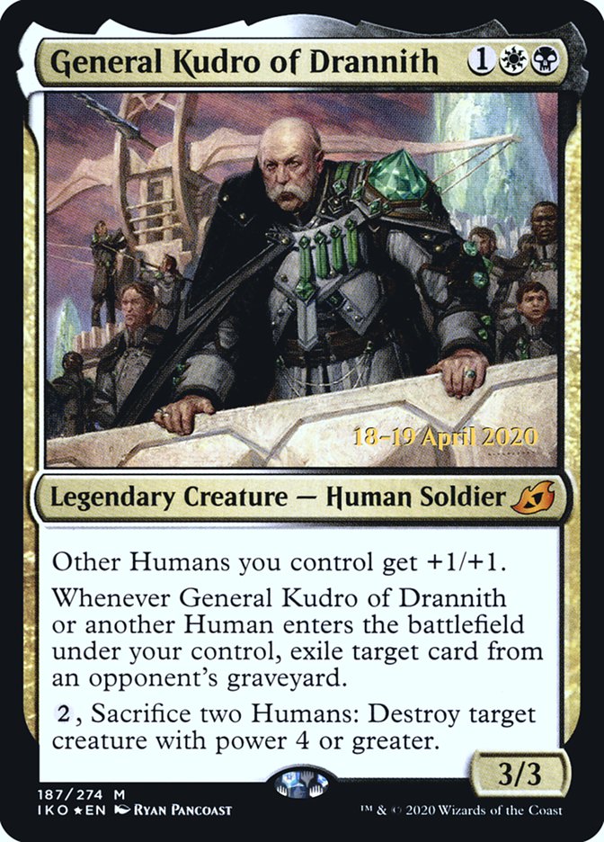 General Kudro of Drannith [Ikoria: Lair of Behemoths Prerelease Promos] | Odin's Place