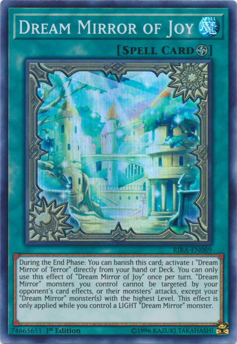 Dream Mirror of Joy [RIRA-EN089] Super Rare | Odin's Place