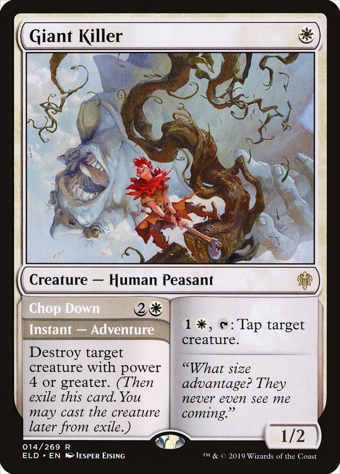 Giant Killer // Chop Down [Throne of Eldraine] | Odin's Place