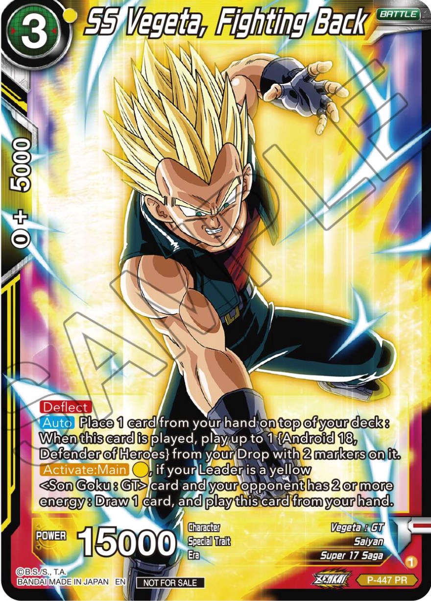 SS Vegeta, Fighting Back (P-447) [Tournament Promotion Cards] | Odin's Place