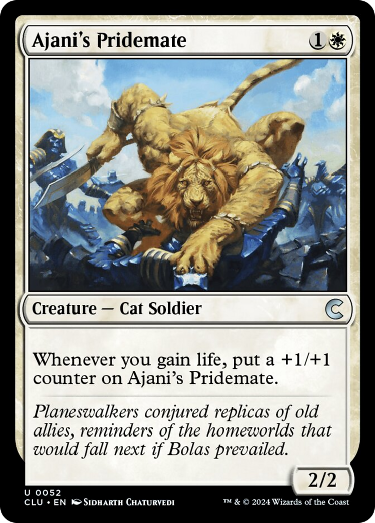 Ajani's Pridemate [Ravnica: Clue Edition] | Odin's Place