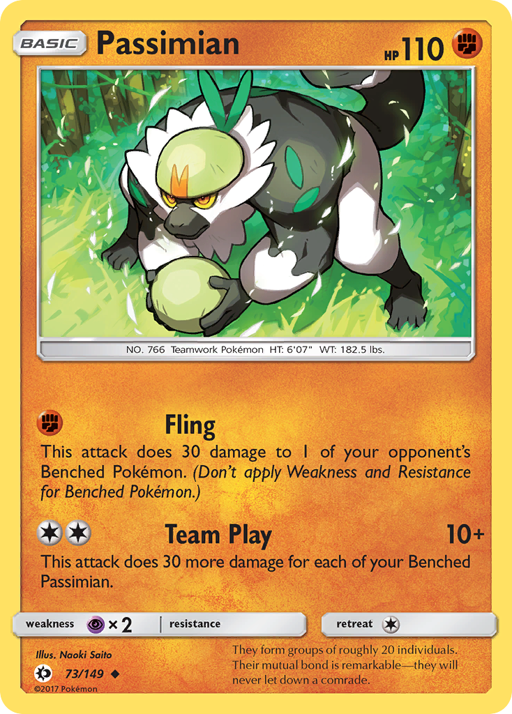 Passimian (73/149) [Sun & Moon: Base Set] | Odin's Place