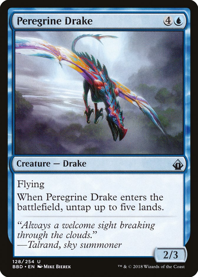 Peregrine Drake (128) [Battlebond] | Odin's Place