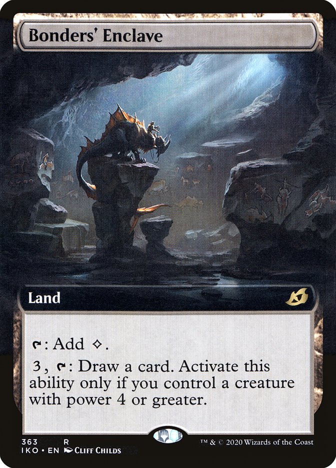 Bonders' Enclave (Extended Art) [Ikoria: Lair of Behemoths] | Odin's Place