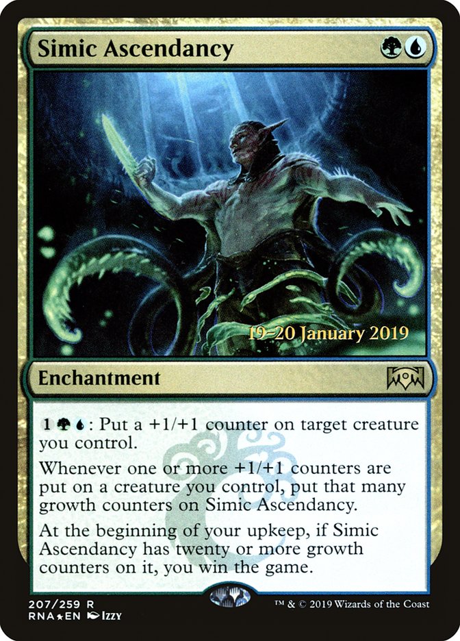 Simic Ascendancy (207) [Ravnica Allegiance Prerelease Promos] | Odin's Place