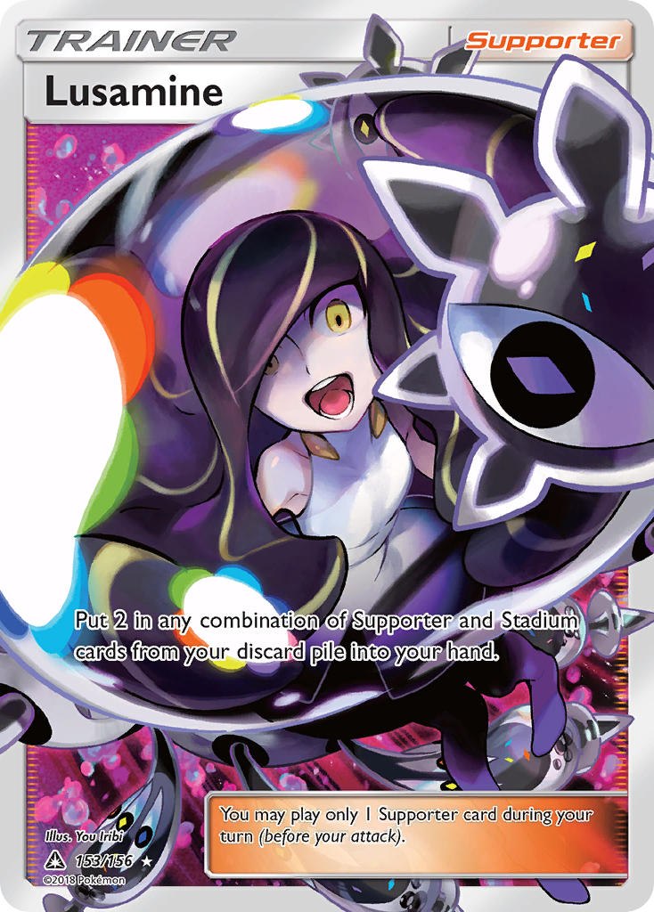 Lusamine (153/156) [Sun & Moon: Ultra Prism] | Odin's Place