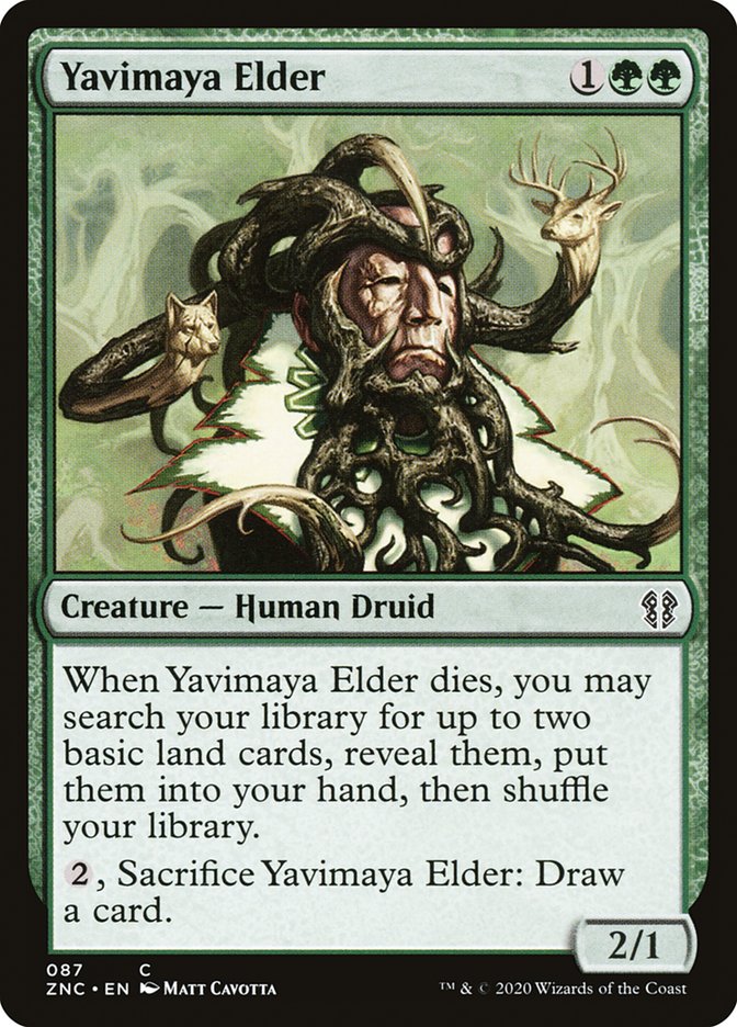 Yavimaya Elder [Zendikar Rising Commander] | Odin's Place