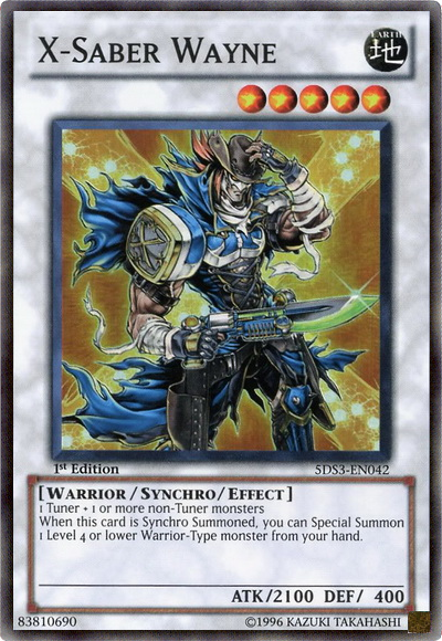 X-Saber Wayne [5DS3-EN042] Super Rare | Odin's Place