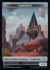 Construct (008) // Goat Double-Sided Token [The Brothers' War Commander Tokens] | Odin's Place