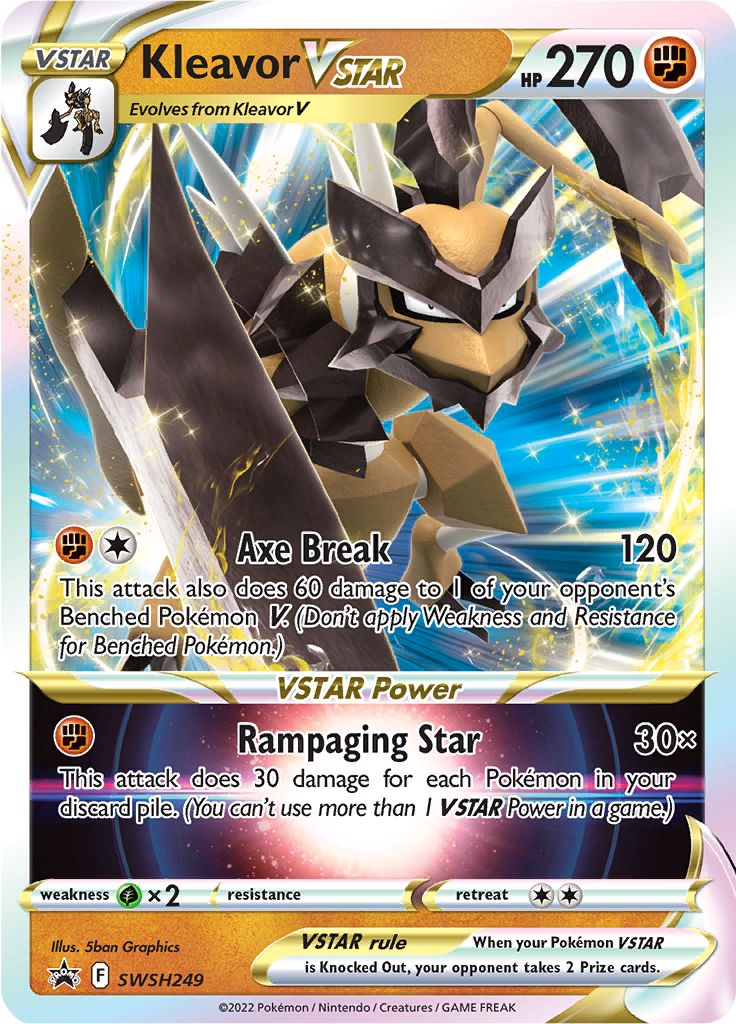 Kleavor VSTAR (SWSH249) (Jumbo Card) [Sword & Shield: Black Star Promos] | Odin's Place