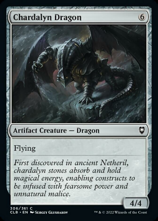 Chardalyn Dragon [Commander Legends: Battle for Baldur's Gate] | Odin's Place