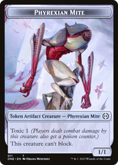 Phyrexian Mite (011) // Cat Double-Sided Token [Phyrexia: All Will Be One Tokens] | Odin's Place