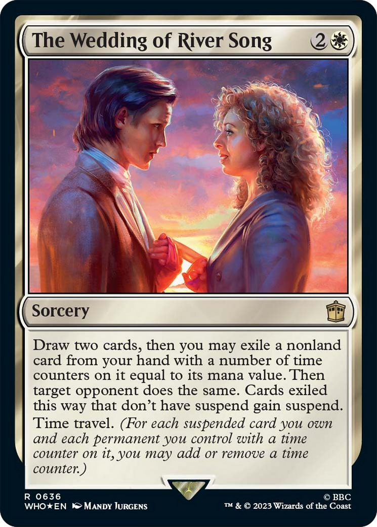 The Wedding of River Song (Surge Foil) [Doctor Who] | Odin's Place