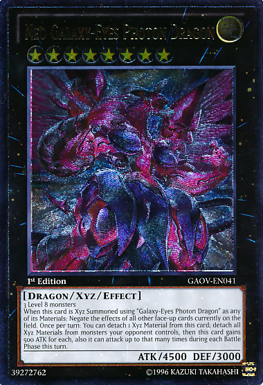 Neo Galaxy-Eyes Photon Dragon [GAOV-EN041] Ultimate Rare | Odin's Place