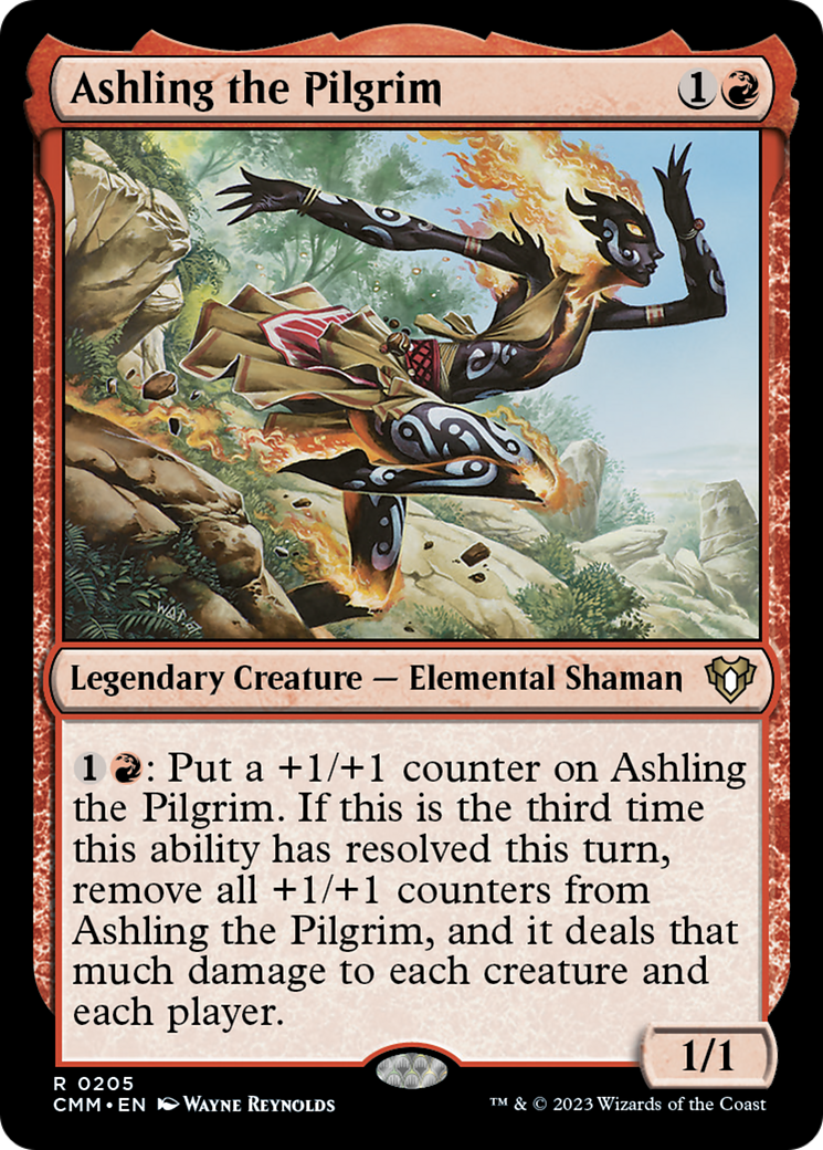 Ashling the Pilgrim [Commander Masters] | Odin's Place