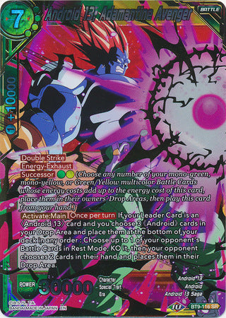 Android 13, Adamantine Avenger (BT9-116) [Universal Onslaught] | Odin's Place