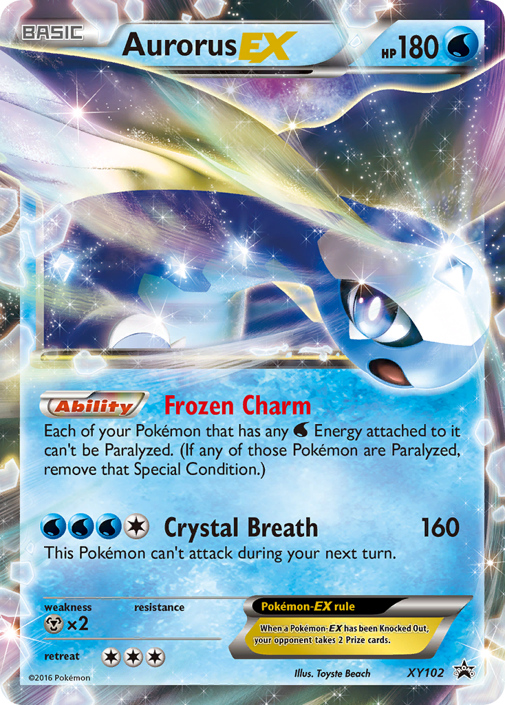 Aurorus EX (XY102) [XY: Black Star Promos] | Odin's Place
