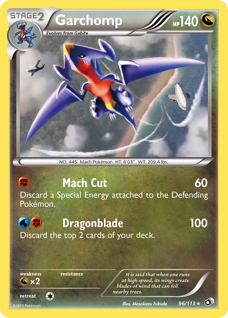 Garchomp (96/113) [Black & White: Legendary Treasures] | Odin's Place